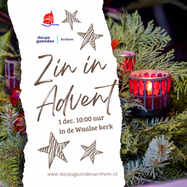 Zin in advent